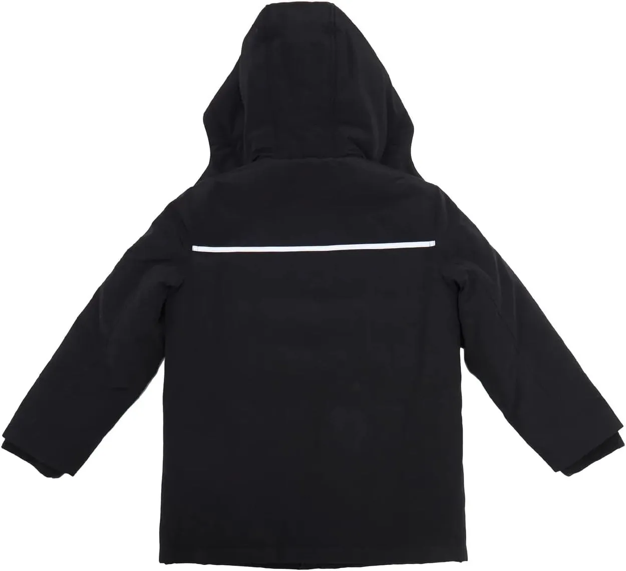 Andy & Evan Boys' Reflective Hooded Parka with Removable Hood, Winter Coat Jacket For Kids