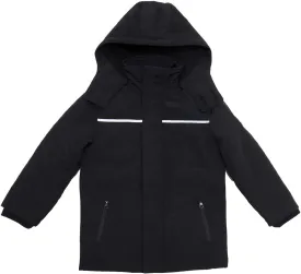 Andy & Evan Boys' Reflective Hooded Parka with Removable Hood, Winter Coat Jacket For Kids