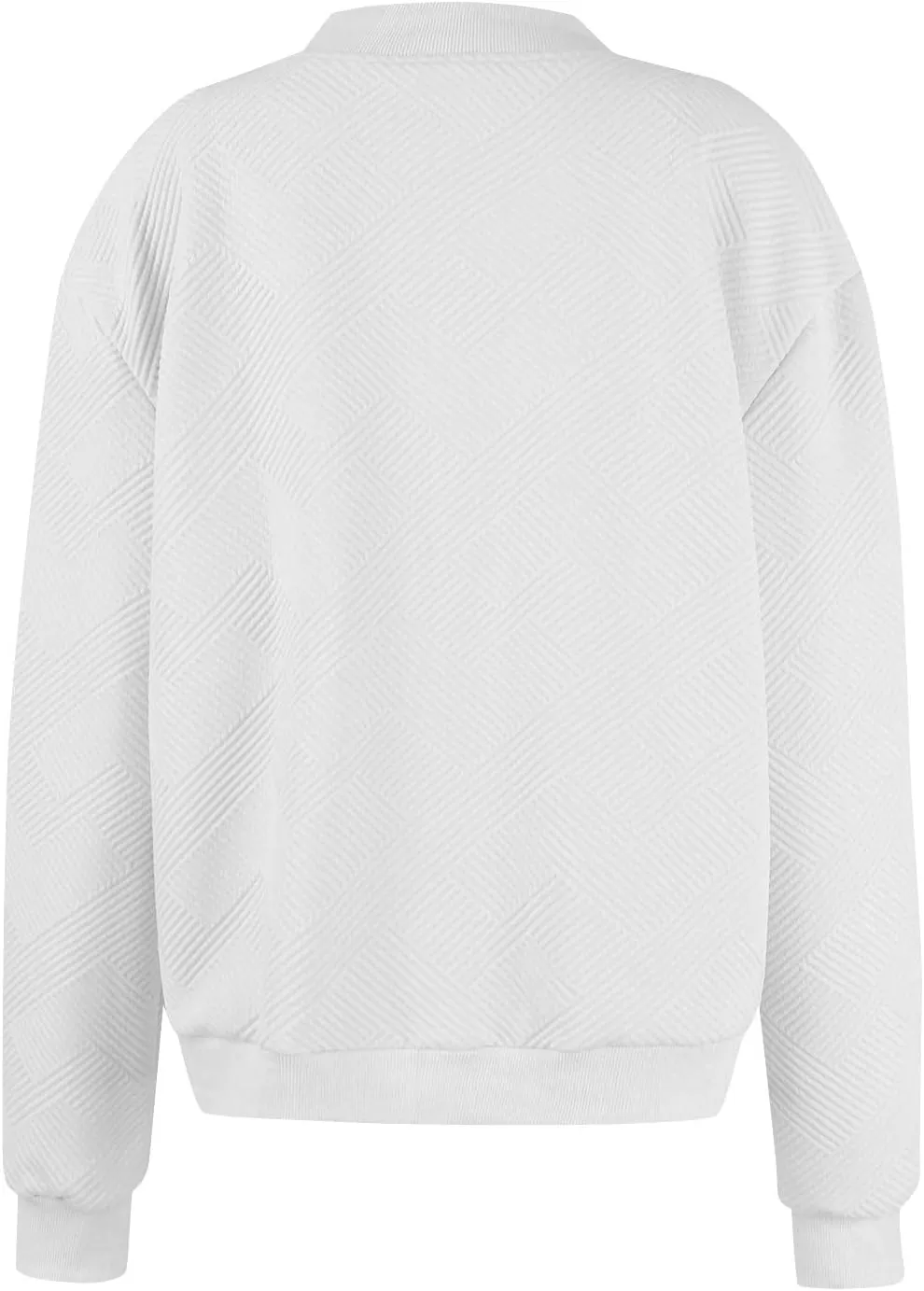 Fleece Jackets for Women Lightweight Full Zip Bomber Jacket Soft Long Sleeve Zip Up Hoodies Crew Neck Sweatshirt