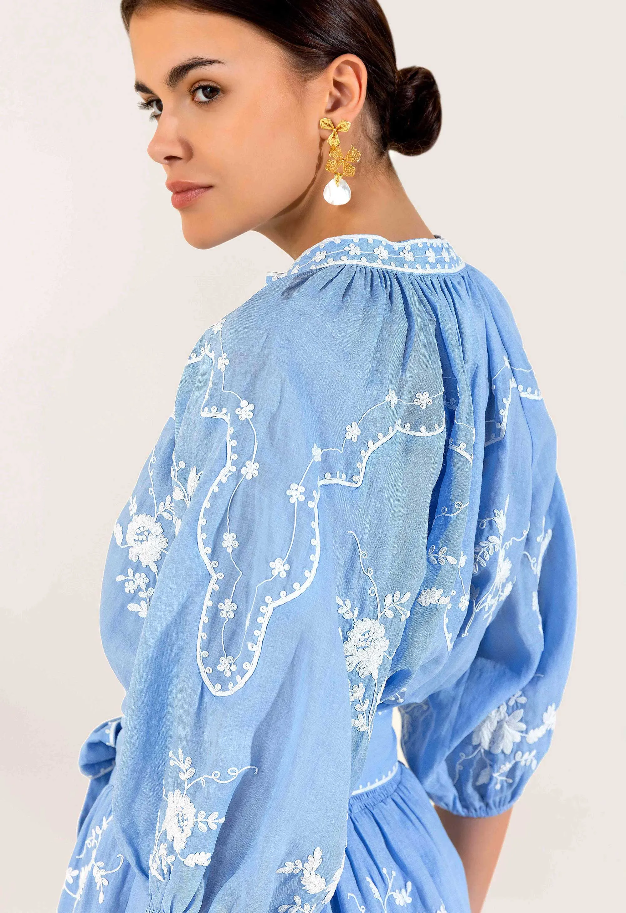 French Riviera Blouse
