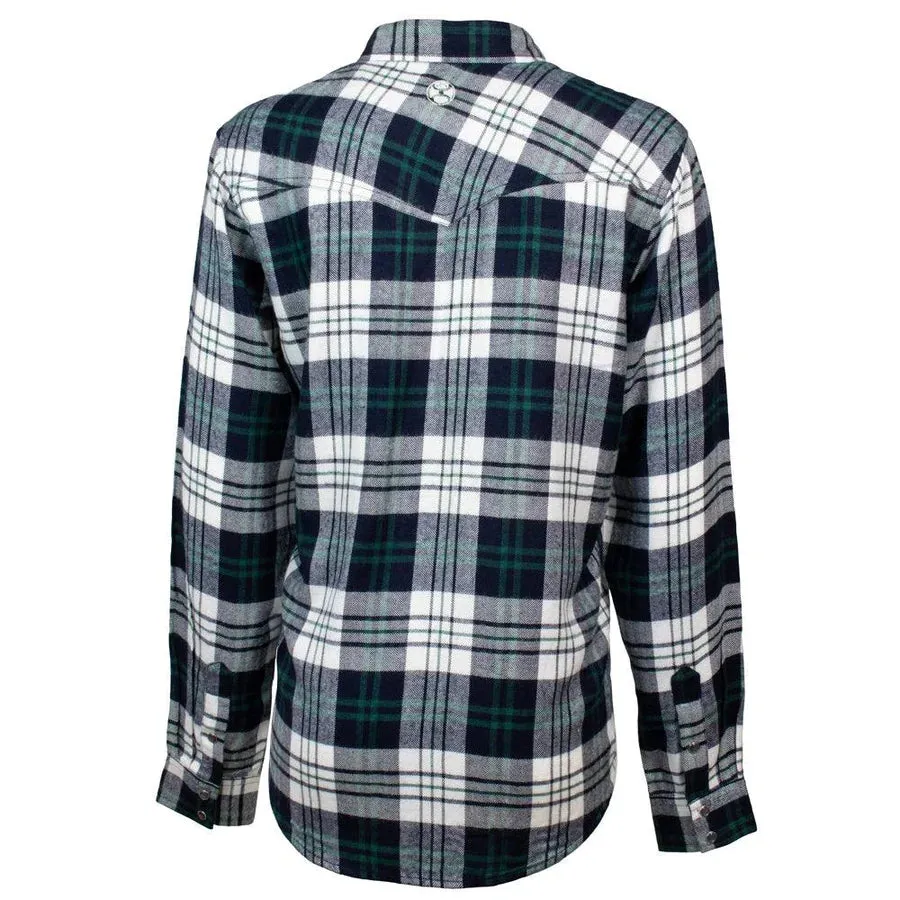HOOEY "LADIES FLANNELS" BLACK/WHITE