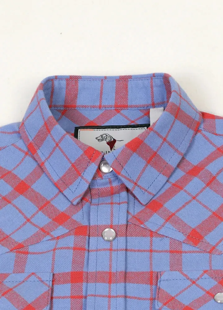 Kid's Long-Sleeve Western Shirt