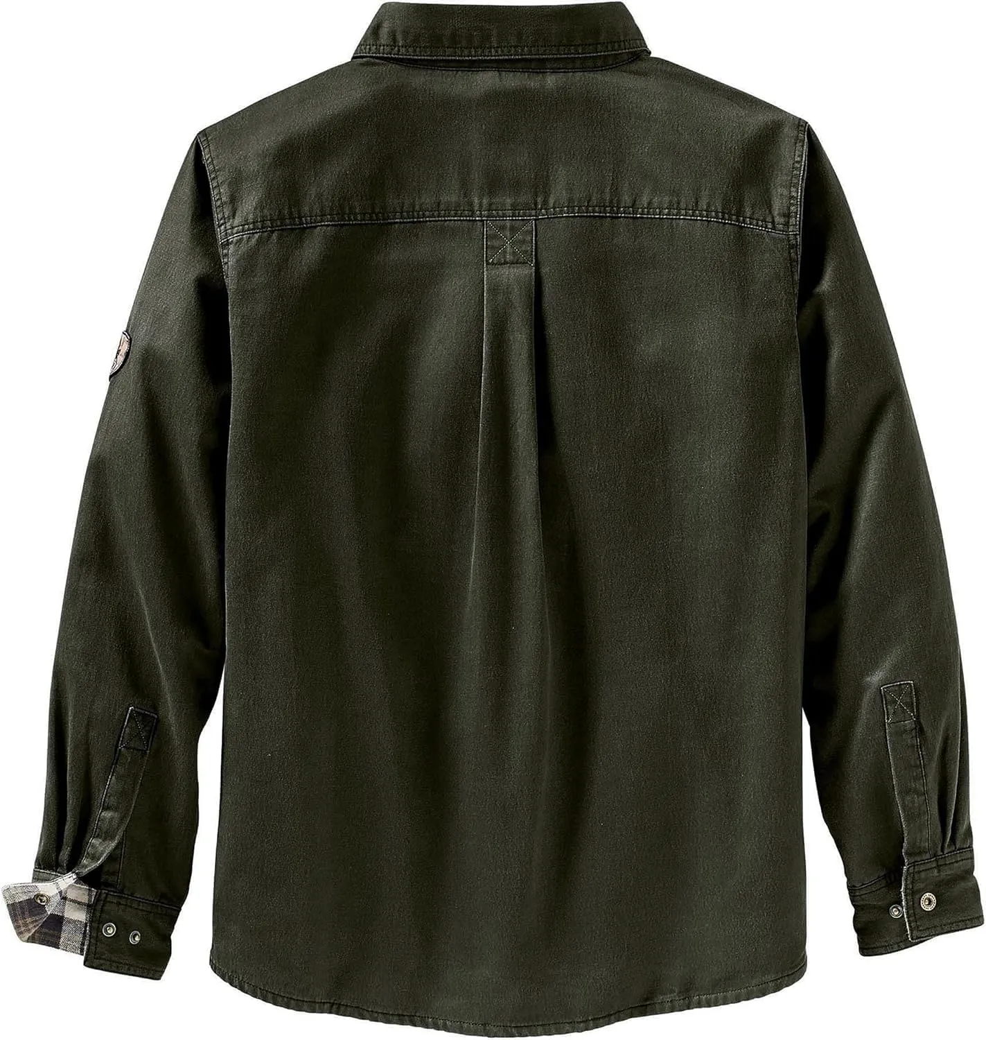 Legendary Whitetails Journeyman Shirt Jacket, Flannel Lined Shacket for Men, Water-Resistant Coat Rugged Fall Clothing