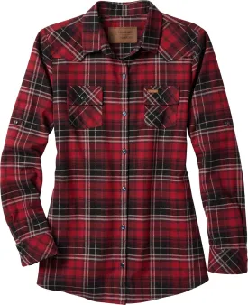 Legendary Whitetails Women's Stockyards Plaid Flannel Shirt