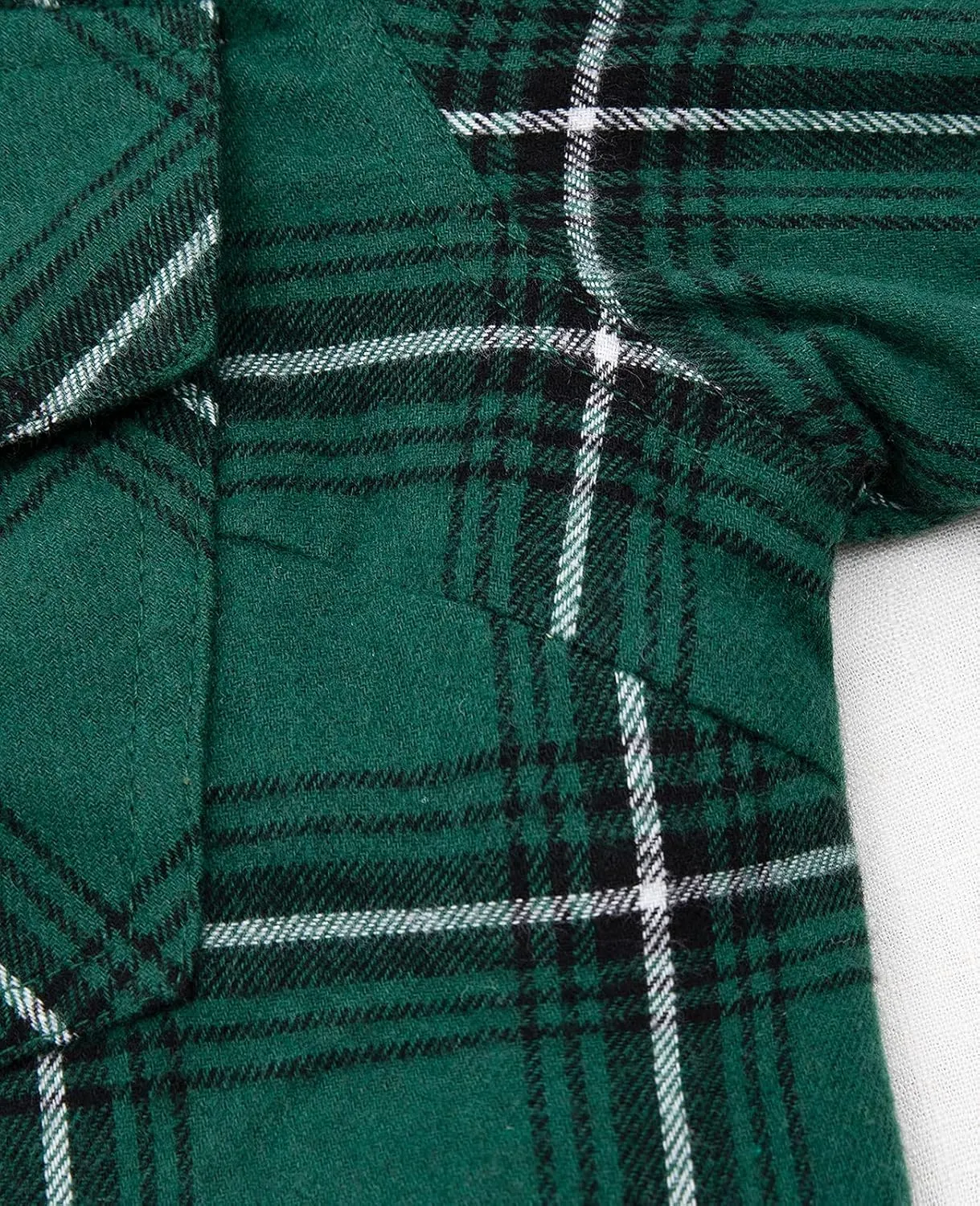 Womens Fleece Hooded Flannel Shirts Plaid Button Down Flannel Shirt Hoodie Jacket with Pockets